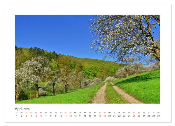 Produktbild: Nordhessen ist fotogen - Werra-Mei&szlig;ner - Edition (hochwertiger Premium Wandkalender 2026 DIN A2 quer), Kunstdruck in Hochglanz