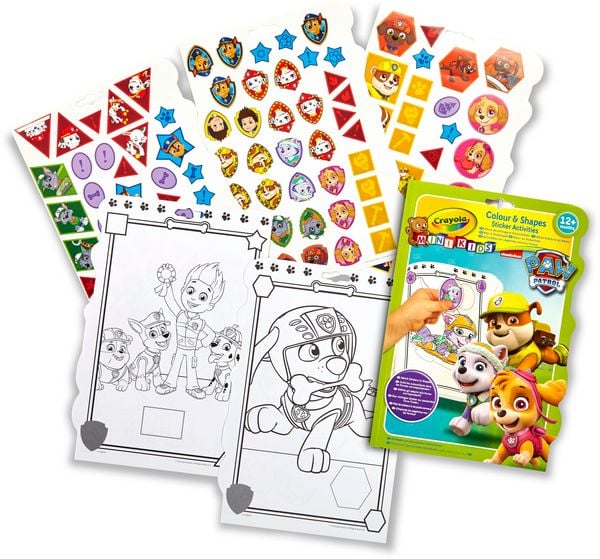 Produktbild: Crayola - Paw Patrol Coloring Book/Stickers