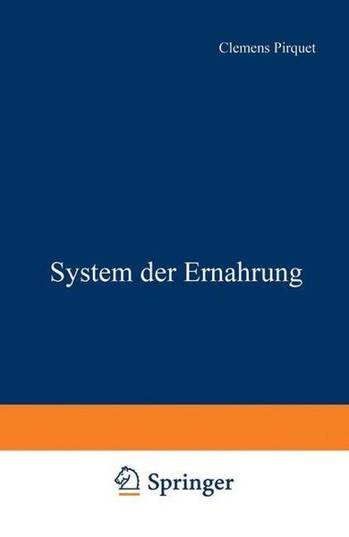 Produktbild: System der Ern&auml;hrung