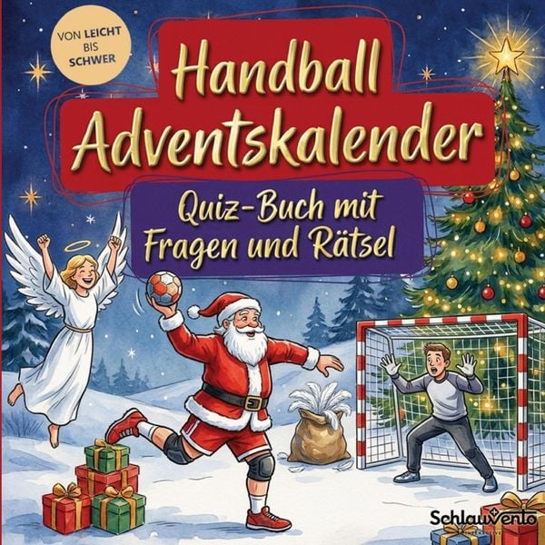 Produktbild: Handball-Adventskalender: Quiz-Buch mit Fragen und R&auml;tsel