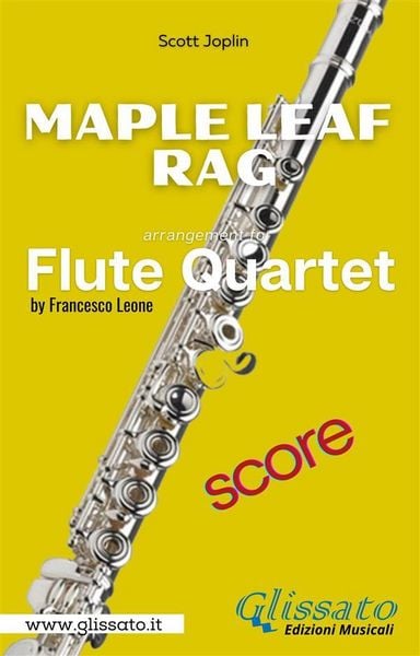 Produktbild: Maple Leaf Rag - Flute Quartet (score)