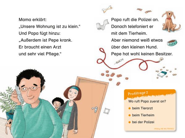 Produktbild: Duden Leseprofi &ndash; Rettung f&uuml;r Hund Pepe, 1. Klasse