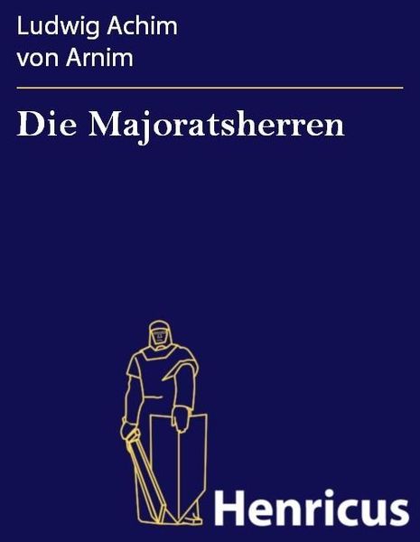 Produktbild: Die Majoratsherren