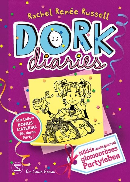 Produktbild: DORK Diaries, Band 02: Nikkis (nicht ganz so) glamour&ouml;ses Partyleben: Mit tollem Bonusmaterial f&uuml;r deine Party