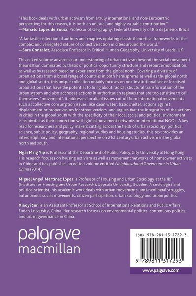 Produktbild: Contested Cities and Urban Activism