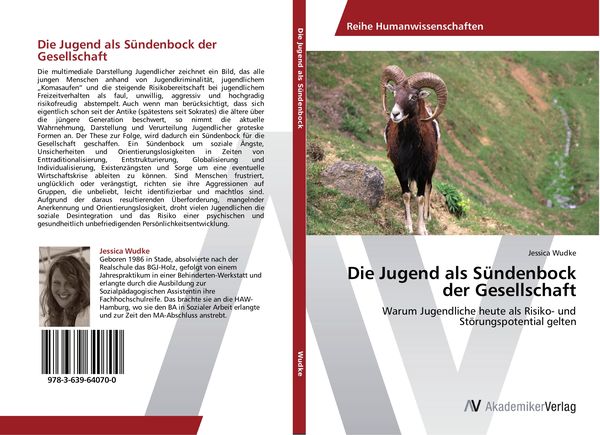 Produktbild: Die Jugend als S&uuml;ndenbock der Gesellschaft