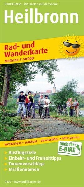 Produktbild: Heilbronn 1:50 000