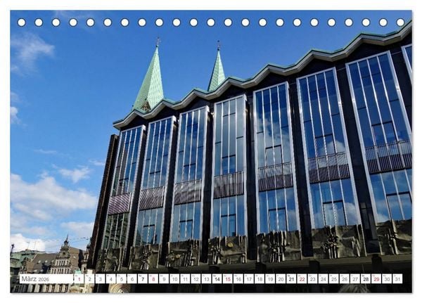Produktbild: Bremen Heute (Tischkalender 2026 DIN A5 quer), CALVENDO Monatskalender