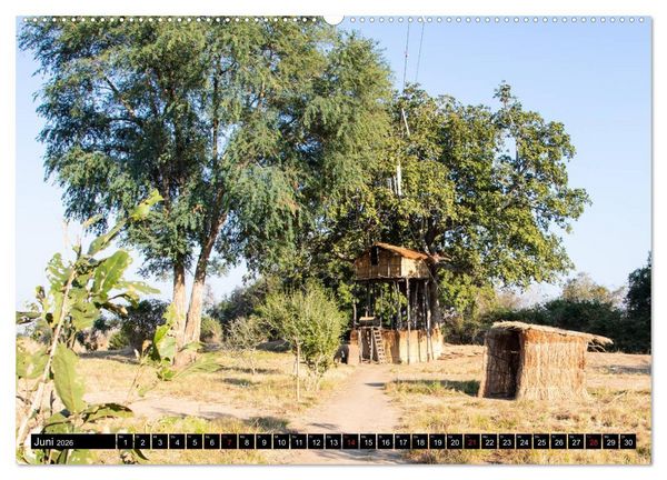 Produktbild: Sambia "Das wirkliche Afrika" (Wandkalender 2026 DIN A2 quer), CALVENDO Monatskalender