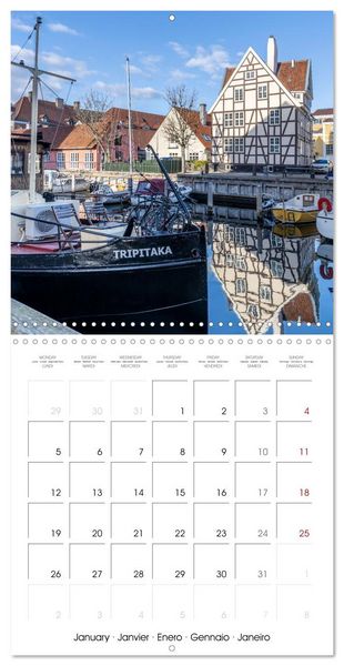 Produktbild: COPENHAGEN Highlights (Wall Calendar 2026 12 &times; 12 Inch) CALVENDO 12 Month Wall Calendar