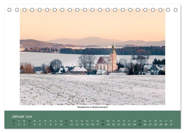 Produktbild: Heimat und Ferne, ein Jahr in Bildern (Tischkalender 2026 DIN A5 quer), CALVENDO Monatskalender