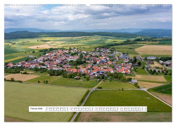 Produktbild: Die Ringgau D&ouml;rfer (Wandkalender 2026 DIN A2 quer), CALVENDO Monatskalender
