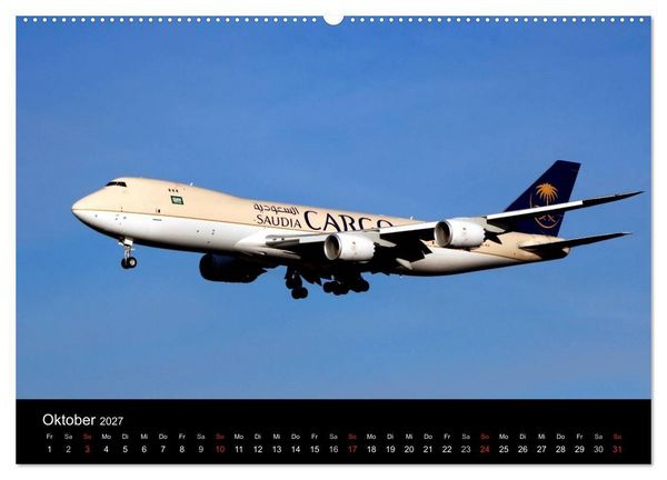 Produktbild: Internationale Frachtflugzeuge (Wandkalender 2027 DIN A2 quer), CALVENDO Monatskalender