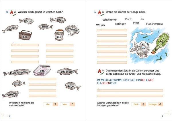 Produktbild: Lesel&ouml;wen Lernhilfen - Diktat-Training und Lernw&ouml;rter - 3. Klasse