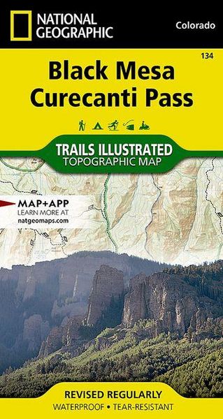 Produktbild: Black Mesa, Curecanti Pass Map