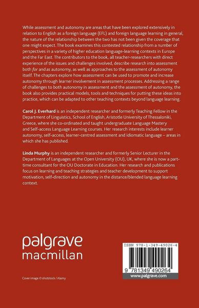 Produktbild: Assessment and Autonomy in Language Learning