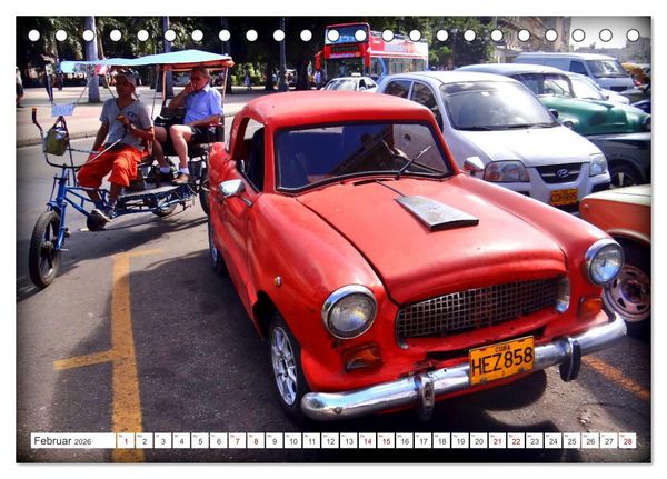 Produktbild: Amerikanische Kleinwagen - Oldtimer (Tischkalender 2026 DIN A5 quer), CALVENDO Monatskalender