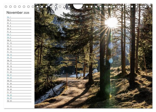 Produktbild: Faszination Alpen (Wandkalender 2026 DIN A4 quer), CALVENDO Monatskalender