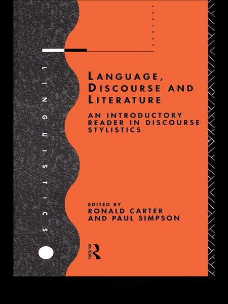 Produktbild: Language, Discourse and Literature