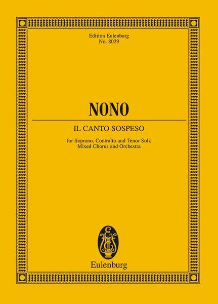 Produktbild: Il canto sospeso