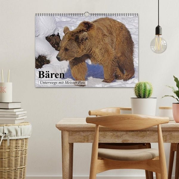 Produktbild: B&auml;ren. Unterwegs mit Meister Petz (Wandkalender 2026 DIN A3 quer), CALVENDO Monatskalender