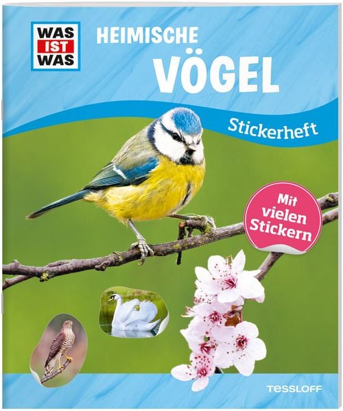 WAS IST WAS Stickerheft Heimische Vögel