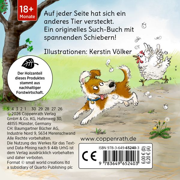 Produktbild: Minifanten 49: Schieb mal, sag mal! Wer wohnt auf dem Hof?