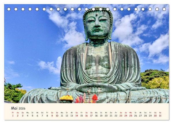 Produktbild: Japan - Traditon und Moderne (Tischkalender 2026 DIN A5 quer), CALVENDO Monatskalender