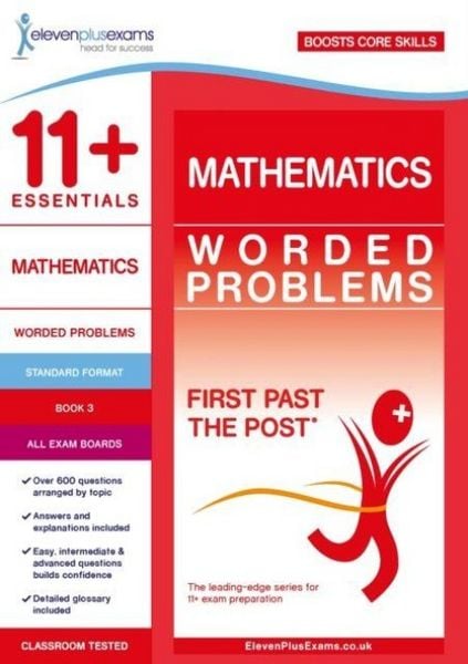 Produktbild: 11+ Essentials Mathematics: Worded Problems Book 3