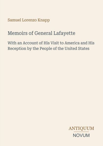 Produktbild: Memoirs of General Lafayette