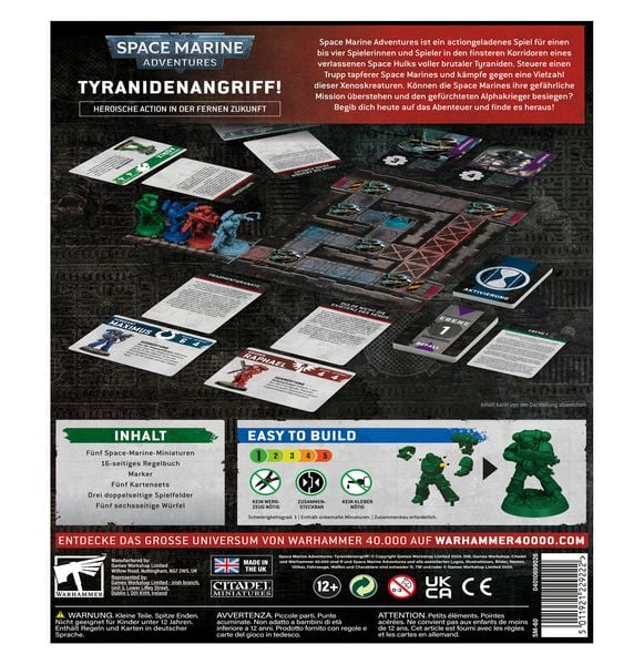 Produktbild: Space Marine Adventures: Tyranidenangriff