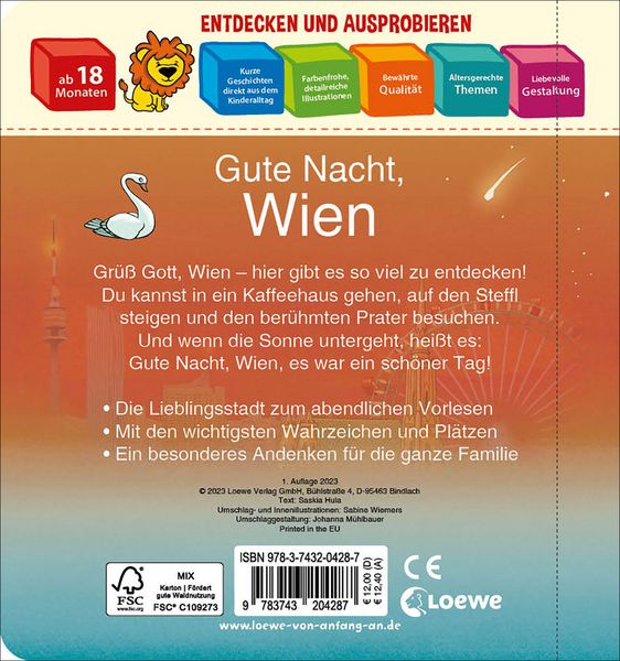 Produktbild: Gute Nacht, Wien