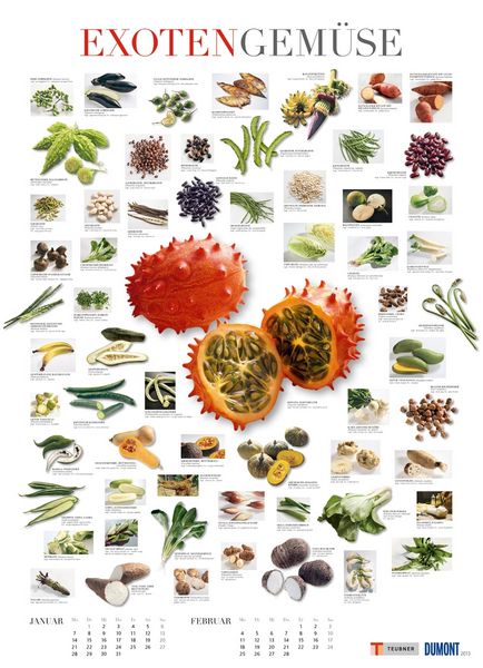 Produktbild: Food, Poster-Kalender 2013