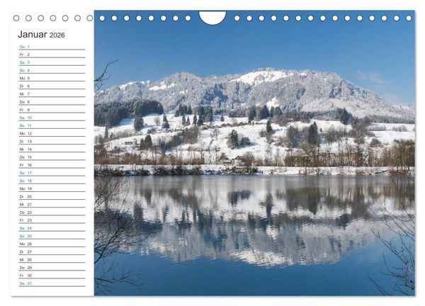 Produktbild: Faszination Alpen (Wandkalender 2026 DIN A4 quer), CALVENDO Monatskalender