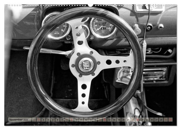 Produktbild: il Cinquecento - Details im Fokus - im Look eines legend&auml;ren Analogfilms (hochwertiger Premium Wandkalender 2025 DIN A2 quer), Kunstdruck in Hochglanz