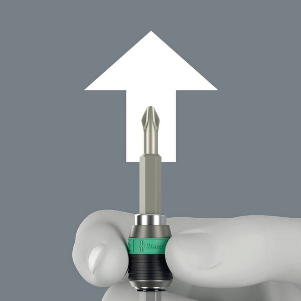 Produktbild: Wera Kompakt 60 RA-R Imperial 1 05051531001 Bit-Set Schlitz, Kreuzschlitz Phillips, Kreuzschlitz Pozidriv, TORX BO
