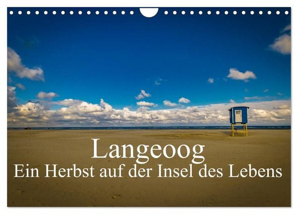 Produktbild: Langeoog &ndash; Ein Herbst auf der Insel des Lebens (Wandkalender 2026 DIN A4 quer), CALVENDO Monatskalender