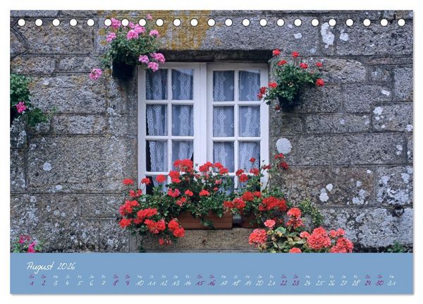 Produktbild: Fenster & Fassade (Tischkalender 2026 DIN A5 quer), CALVENDO Monatskalender