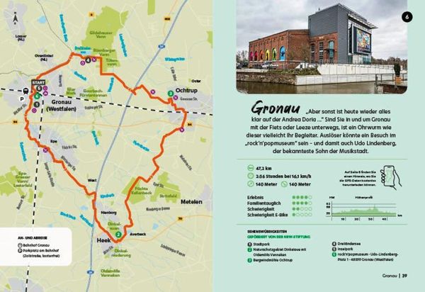 Produktbild: NRW-Radtouren &ndash; Band 1: Nord&ndash;West