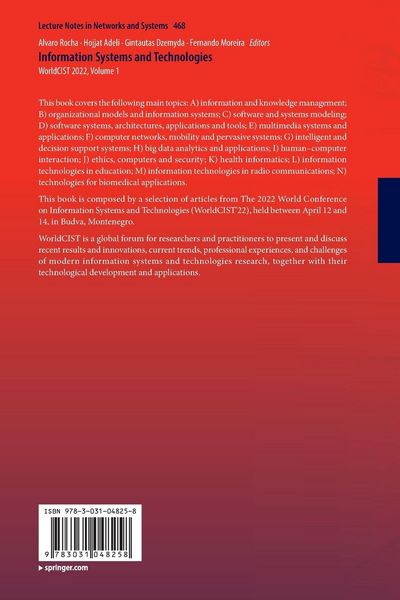Produktbild: Information Systems and Technologies