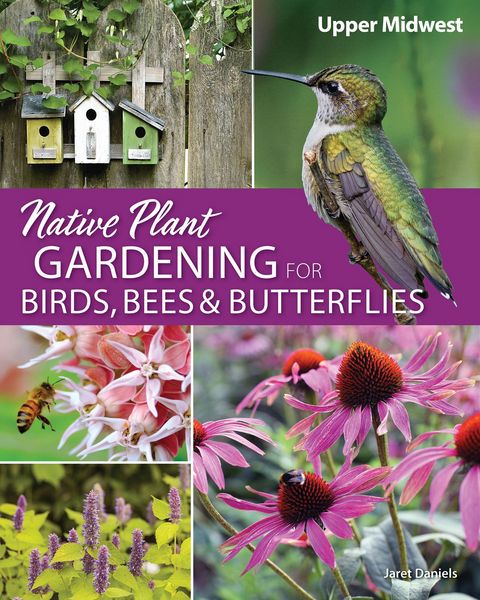 Produktbild: Native Plant Gardening for Birds, Bees & Butterflies: Upper Midwest