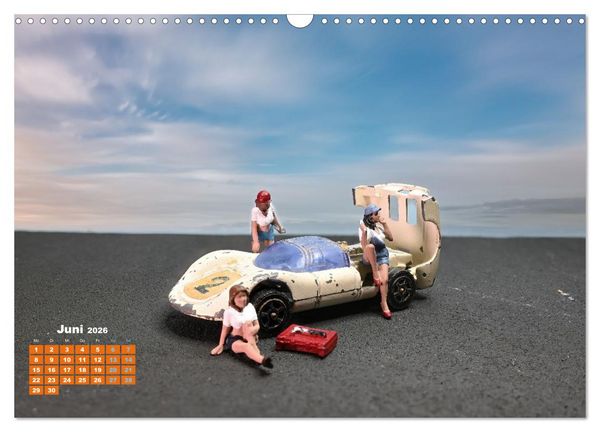 Produktbild: Helden der Sandkiste (Wandkalender 2026 DIN A3 quer), CALVENDO Monatskalender
