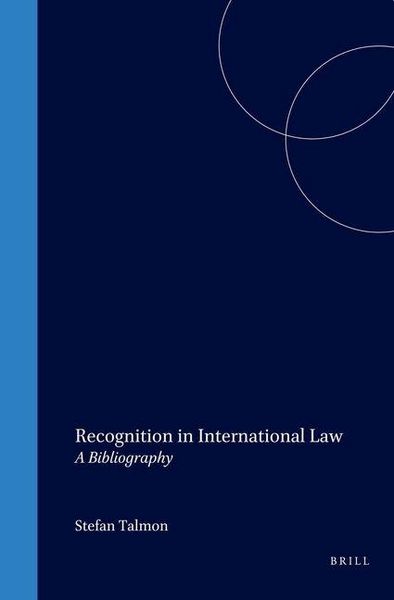 Produktbild: Recognition in International Law:A Bibliography