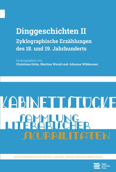Dinggeschichten II, Paperback von , Hagen University Press, 9783987674815