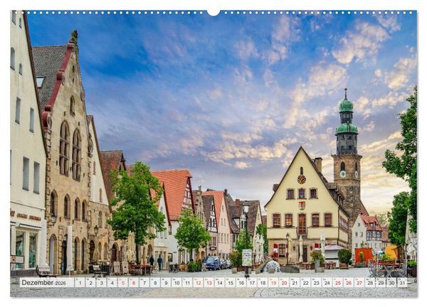 Produktbild: Lauf an der Pegnitz Impressionen (Wandkalender 2026 DIN A2 quer), CALVENDO Monatskalender