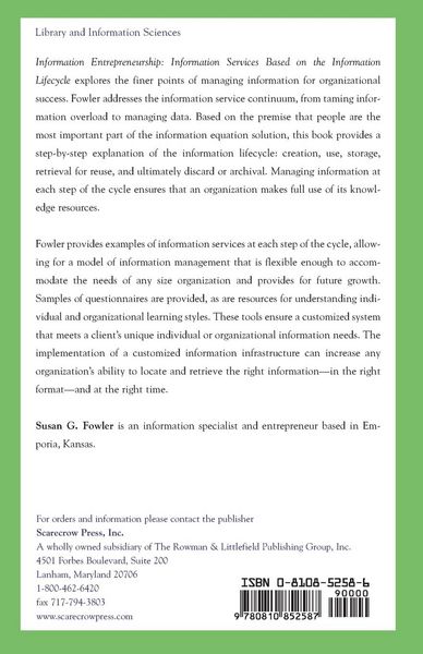 Produktbild: Information Entrepreneurship