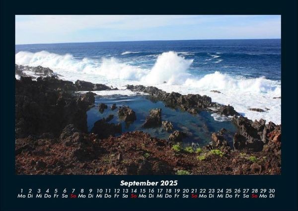 Produktbild: Die sch&ouml;nsten Meereslandschaften 2025 Fotokalender DIN A4