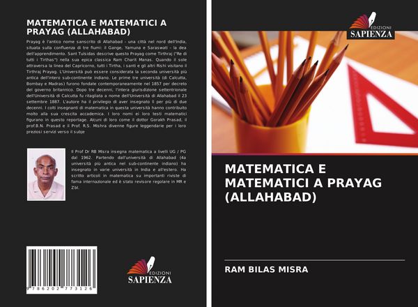 Produktbild: Matematica E Matematici a Prayag (allahabad)