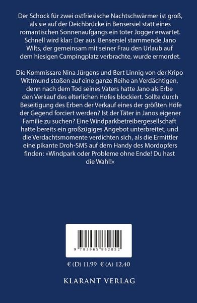 Produktbild: Deichbr&uuml;ckenmord in Bensersiel. Ostfrieslandkrimi