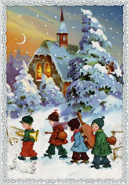 Produktbild: Mini-Adventskalender-Sortiment - Nostalgische Adventspost